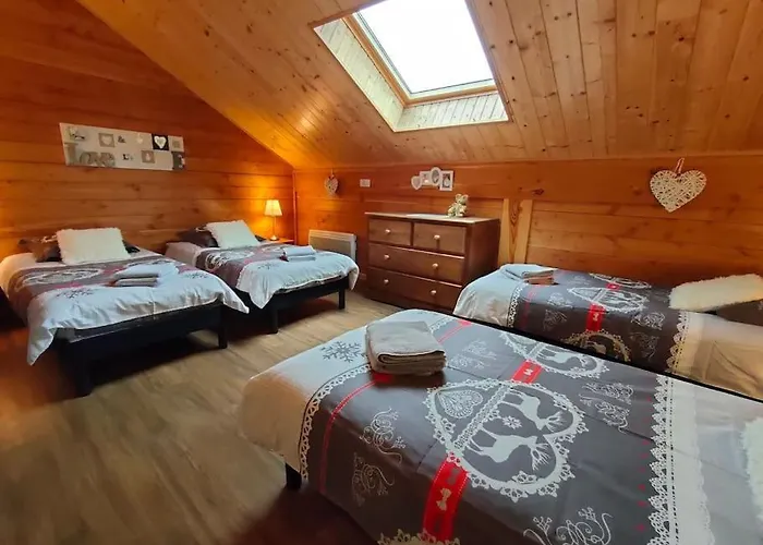 Dağ evi L'eclipse -12p, Vue Au Pied Des Pistes Et