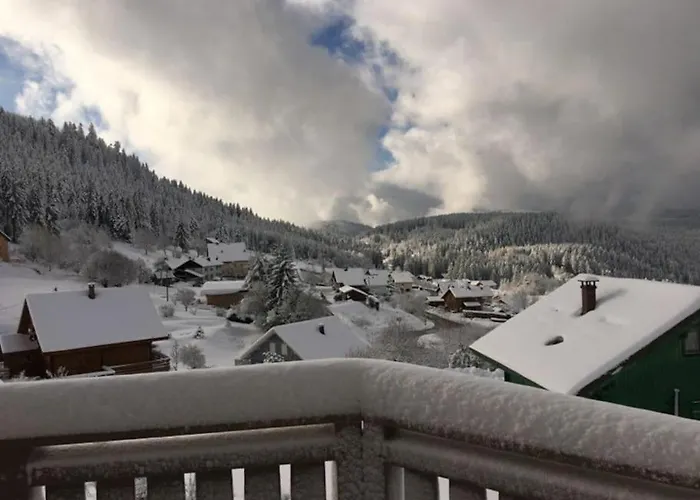 L'eclipse -12p, Vue Au Pied Des Pistes Et * 제라르메르