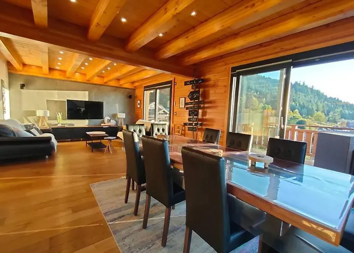 샬레 L'eclipse -12p, Vue Au Pied Des Pistes Et *