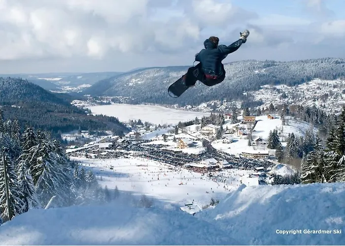 Dağ evi L'eclipse -12p, Vue Au Pied Des Pistes Et Gérardmer